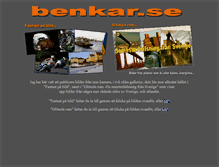 Tablet Screenshot of benkar.se